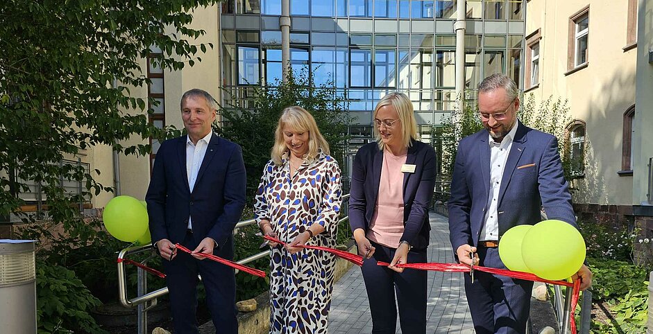 Bild zur Newsmeldung: Einweihung Lindenblick Rochlitz